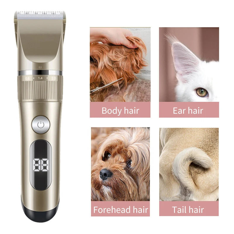 Máquina de Cortar Cabelo para Cães e Gatos