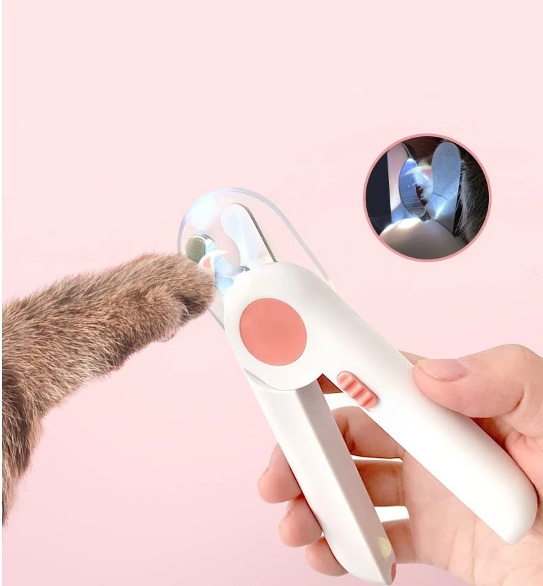 Cortador de Unhas LED  - Para Animais de Estimação