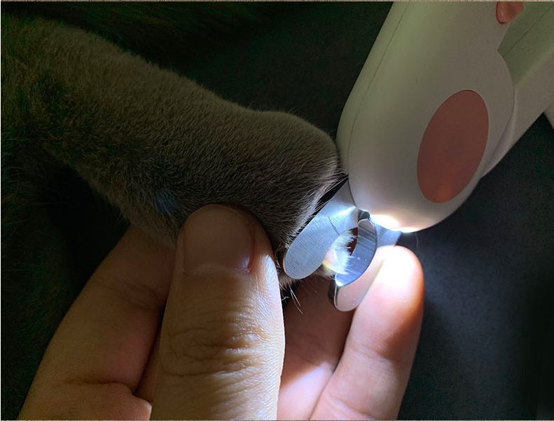 Cortador de Unhas LED  - Para Animais de Estimação